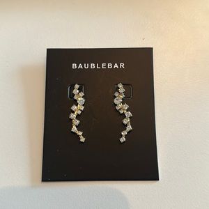 Bauble bar crystal ear crawlers